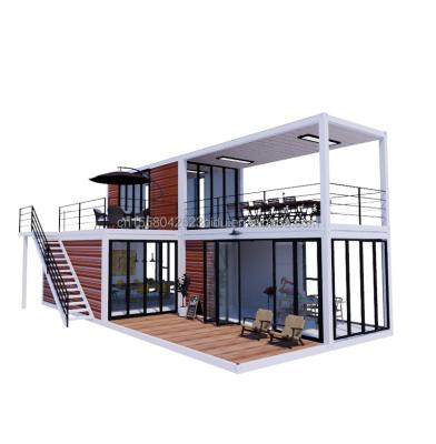 China 40Ft Modern Mobile Cabin Economy Flat Pack Container Build Kit Prefabricated Prefab Houses Container Tiny House House for sale