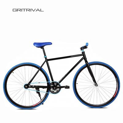 China Aro 700c Frame Single Speed ​​Bike Freestyle Speed ​​Bike Retro Mountain Road Bike Single Fixed Full Track Single Speed ​​By Cycle for sale