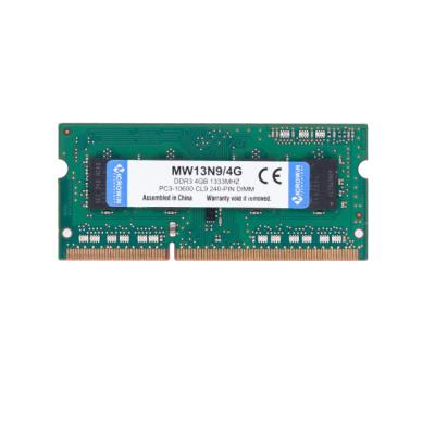 China Cheapest cost while highest quality laptop memory module ddr3 2gb 1600mhz for sale