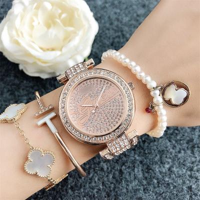 China Auto Date Fashion quartz brand name watches quartz horloges women watch stylish diamond designs watch Manufacturer Directly Supply for sale