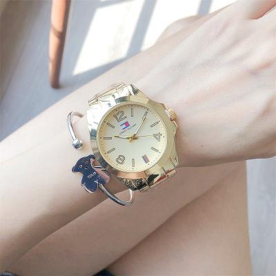 China Auto Date watches high quality for women in golden colour silver chain men cheap stylish watches Provence brand luxury casual sports for sale