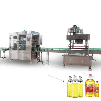 China Full Automatic Food Bottle Edible Oil Piston Filling Machine for sale