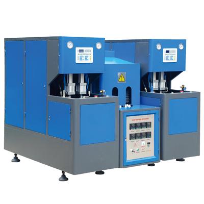 China Semi Automatic Bottle 2000B/H 500ML PET Hand Feed Blow Molding Machine for sale