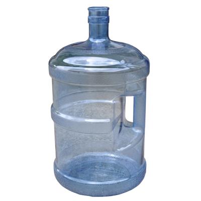 China 5 Gallon Bpa Sustainable Ca Plastic P Free Water Bottle With Handle for sale