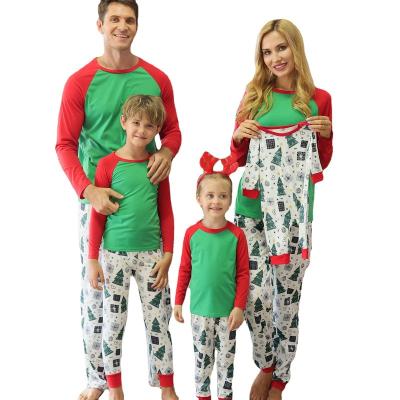 China QUICK DRY Custom Private Christmas Matching Logo Print Knit Holiday Pajamas Family Where Christmas Pajamas Pajamas Set for sale