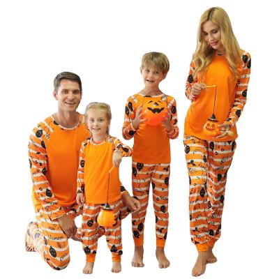 China Wholesale QUICK DRY Halloween Family Matching Outfits 2 Piece Romper Clothing Sets Printed Family Pajamas for sale