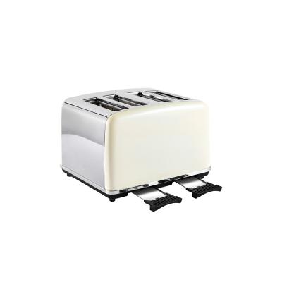 China Wholesale Retro Style Toaster Bread Anti-jamming 6 Position Household Baking Large Capacity Front And Rear Panel Multifunctional Painting for sale