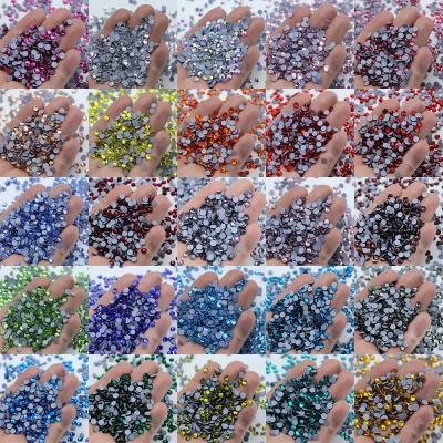 China Flatback 2A+ Normal Faceted With Hot Fix Austria Back HotFix Rhinestone For Garment Accessories DIY for sale