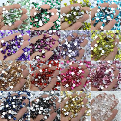 China Flatback XULIN Factory 98 Color AB Resin Crystal Flatback Rhinestones For DIY Accessories for sale