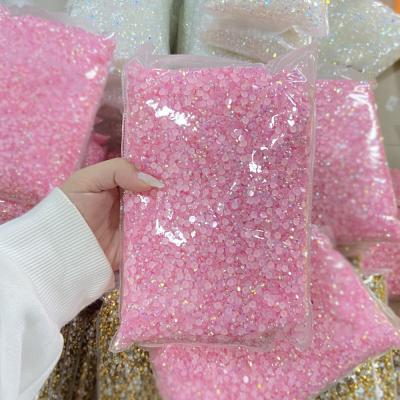 China 98 Kinds of XULIN Wholesale Flatback Color Half Round Resin Rhinestone Crystal Half 2mm 3mm 4mm 5mm 6mm Flatback ab for sale