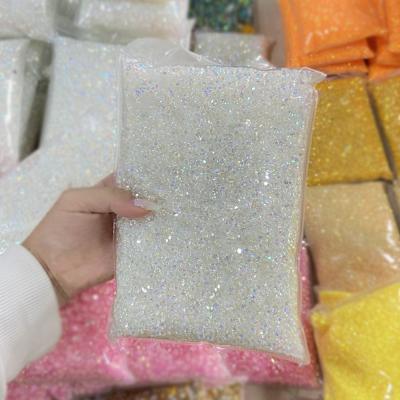 China Wholesale 98 Flatback XULIN Color 2mm 3mm 4mm 5mm 6mm Jelly White Ab Crystal Stones Round Flatback Resin Rhinestone For DIY Crafts for sale