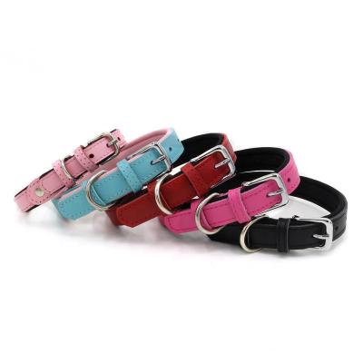 China Hello dropshipping hot sale factory chosen padded collar adjustable pet collars glow pet collars for sale