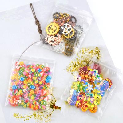 China Dry Flower Shell Gold Foil Paper Gear Fruit Chips Slices For DIY Craft Art Jewelry By TC189 DIY Resin Jewelry Kits Available for sale