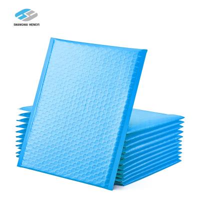 China Custom Bubble Mailer Bubble Mailer With Logo Beauty Stickers Bubble Mailers Big Bubble Mailer Blue for sale