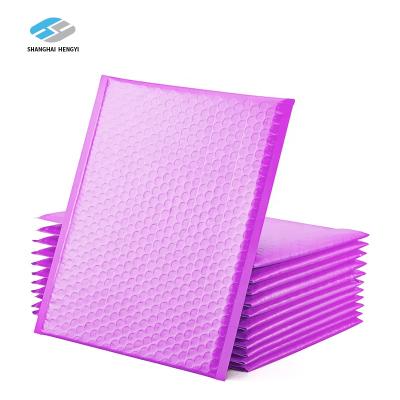 China Mailer Logo Bubble Mailer Light Purple Poly Bubble Mailer Bubble Mailer 40cm for sale