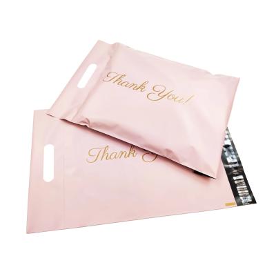 China Protective / Recyclable Shoe Box Poly Mailers Mailing Plastic Bag 14.5x19 Customized Poly Mailer With Handle for sale