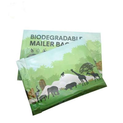 China 100% Poly Adhesive Recycled Green Compostable Mailers / Eco-Friendly / Waterproof Strong Poly Mailers Personalized Fall Colored Poly Mailer Bags for sale