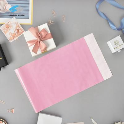 China Strong Poly Adhesive / Eco-friendly / Waterproof Mailers Customized Plastic Bags For Shipping Pink Mailing Bag For Clothes for sale