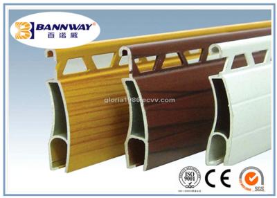 China White Color Painting Roller Shutter Door Aluminium Profiles for sale