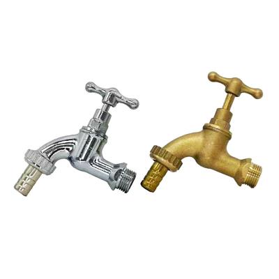 China General Professional Manufacture Copper Custom Design Water Brass Tap Faucet 3/4inch bibcock for sale