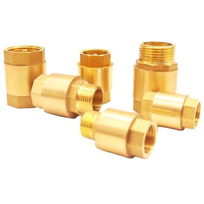 China General Forged Strainer Spring Check Valve 1/2 Inch - 4 Inch Non Return Brass Check Valve For Water Pump for sale