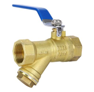 China General Wholesale Brass Y Strainer Drain Valve Pipe Fitting Air, Steam Pipe Tubing for sale