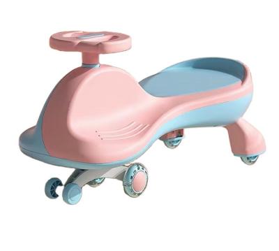 China Ride on Children's Toy Swing Car Mute Wheel Balance Flashing Car for sale