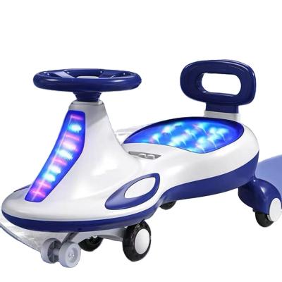 China Ride On Toy New Children's Swing Car Mute Wheel Balance Flashing Car for sale