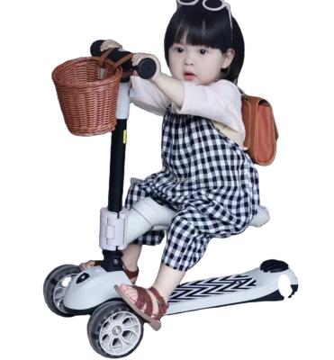 China Plastic scooters for boys and girls sliding three-in-one push the outdoor scoote scooter for kids for sale