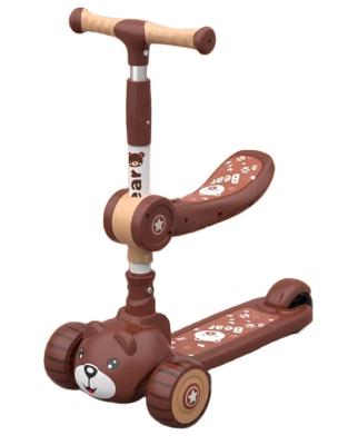 China Plastic children's scooters are suitable for boys and girls aged 1-3-6-12. for sale