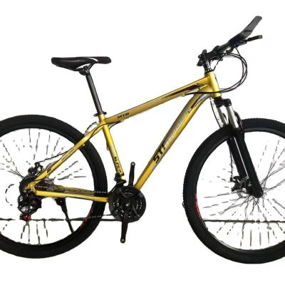 China Cheap Aluminum Alloy 24 26 27 5 Inch 24 Speed ​​Bicycle Frames Damping Off Road Mountain Bike High Carbon Steel for sale