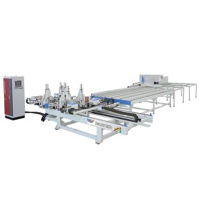 China High Efficient Window Door Factory PVC Window Door Machine CNC PVC Welding Production PVC Welding And Cleaning Line for sale