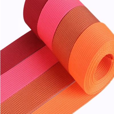 China High Strength Twill Polypropylene Single Webbing Woven Tape PP Printed Tape For Belt for sale