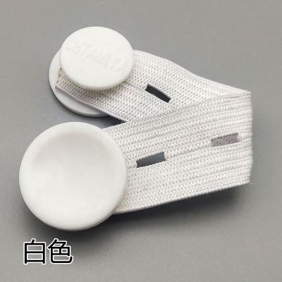 China High Strength Elastic Mask Adjustment Buckle Button Ear-wearing Lanyard Ting Belt for sale