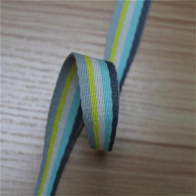 China Colorful Knitted High Tensile Squash Pattern Wide And Narrow Webbing For Mountaineering Bags, Trekking Poles for sale