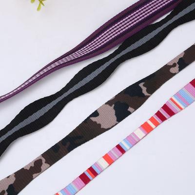 China High Strength High Quality Custom Design Plain Weave Nylon Wide And Narrow Belt Webbing Webbing Manufacturers for sale