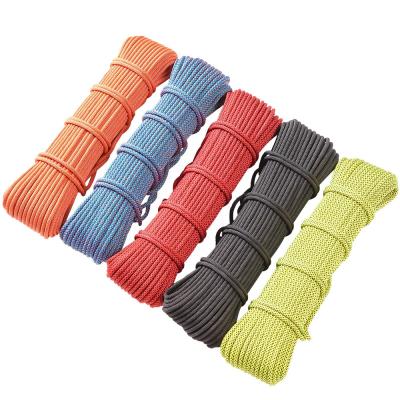 China Best buy kernmantle cheap climbing rock mountain strong outdoor gym sport static rope 30m for sale