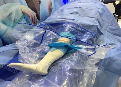 China Los paquetes quirúrgicos disponibles de la rodilla, paquete quirúrgico del Arthroscopy integraron la bolsa líquida de la colección en venta