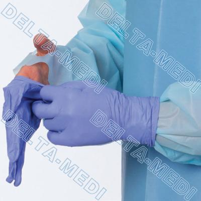 China Guantes quirúrgicos disponibles del examen del nitrilo para la alimentación en venta