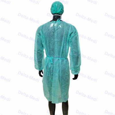 China Wegwerf- SMS-Isolierungs-Kleider-wasserdichte Abdeckung alles Laborisolierungs-Kleid AAMI 1 Kleid-Clotings chirurgische 2 3 zu verkaufen