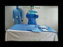 Orthopedic Disposable Surgical Drapes 20g - 60g SMMMS Material