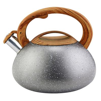 China High Quality Sustainable Teapot Stove Top Stainless Steel Teapot Whistling Kettle for sale