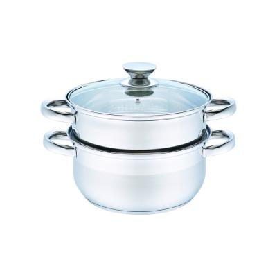 China Newly designed sustainable cooking pot cookware set stainless steel handle stainless steel pot for sale