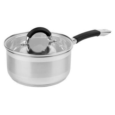 China Newly designed sustainable cooking pot cookware set stainless steel handle stainless steel pot for sale