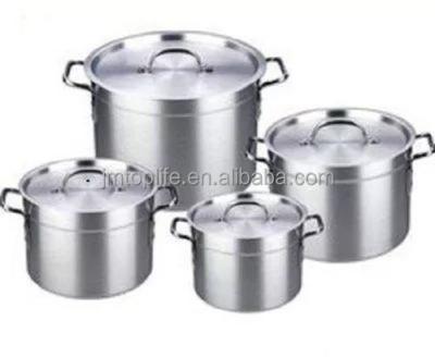 China Sustainable High Quality Aluminum Pot Kitchenware Set Casserole Cookware Pan Cooking Set for sale