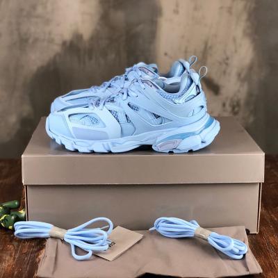 China 2021 Fashion Trend Moq Designer Air Cushion Famous Unique Luxury Brands Low Shape Running Sports Triple S B Sneakers for sale