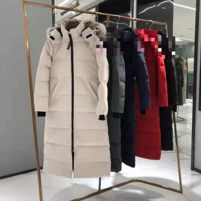 China Winter Waterproof Hooded Jacket Clothes High Quality Brands Goose Down Jacket Women Mystic Down Coat Canada Outdoor Jackets for sale