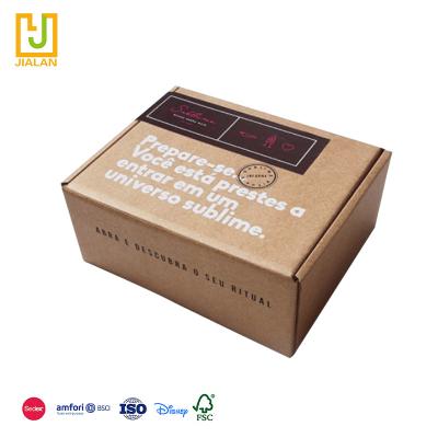 China World's Best Selling Products Custom Handmade Personalized Logo Waterproof Food Express Mailer Packaging Paper Box for sale