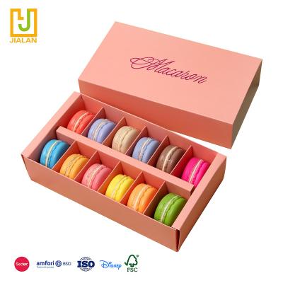 China Cheap Factory Price Handmade In Standard Four-color Drawer Type Long Packing Plus Version Macaron Box With Letters for sale