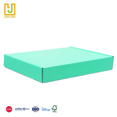 China Handmade High Quality Existing Rectangular Color Low Price Folding Corrugated Box Macaron Box for Gift and Craft for sale